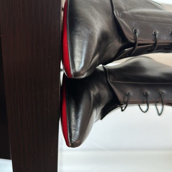 Christian Louboutin | Lace Up Stiletto Boots - Picture 6 of 12